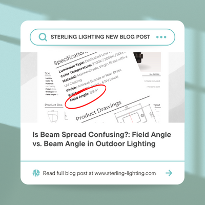 Is Beam Spread Confusing?: Field Angle vs. Beam Angle in Outdoor Lighting